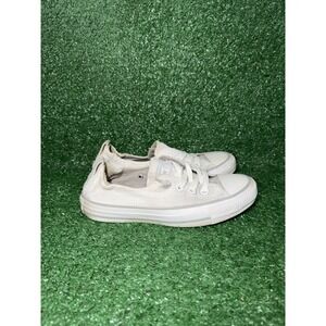 Converse Womens 6 CT All Star Shoreline Grey Casual Shoes Slip On Mesh Sneakers